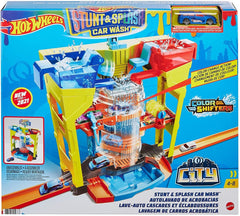 Hot Wheels City Stunt & Splash Car Wash GRW37 - Colorland Toys
