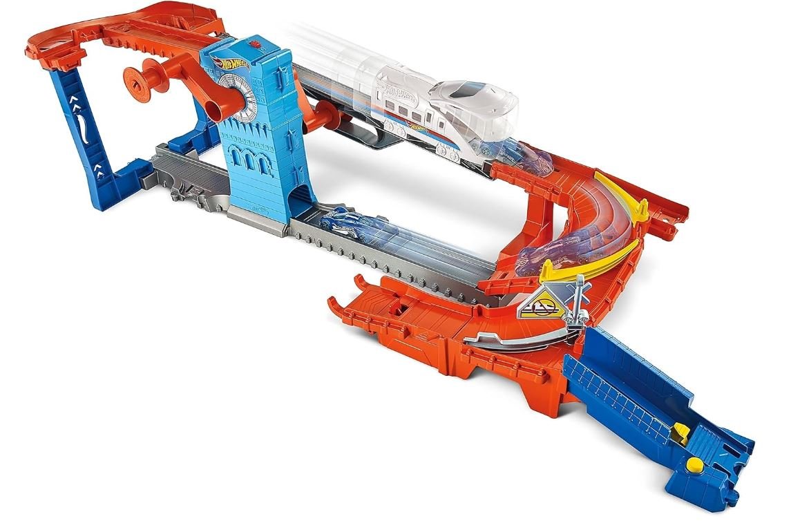 Hot Wheels City Stunt Train Express GRW38 - Colorland Toys