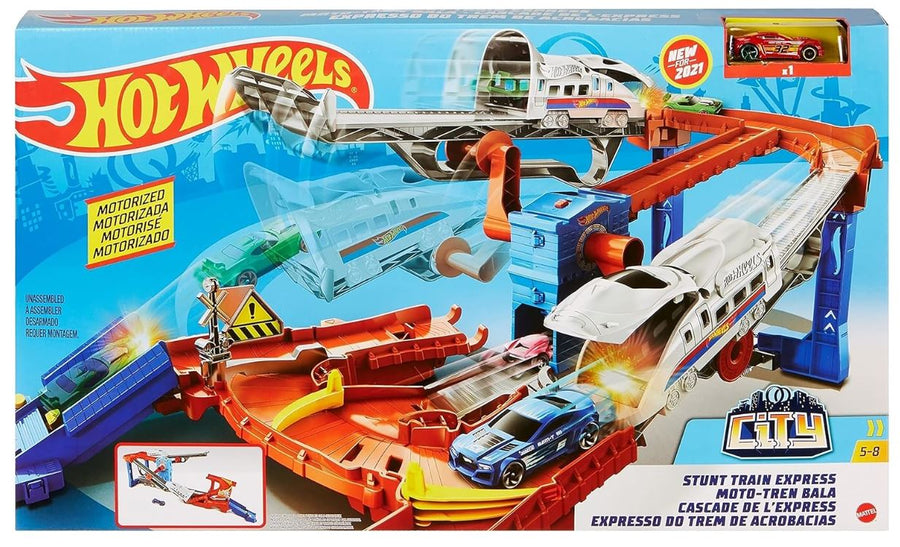 Hot Wheels City Stunt Train Express GRW38 — image 7
