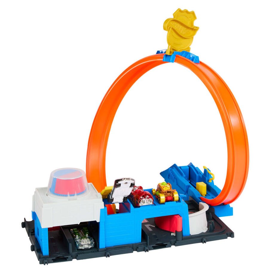 Hot Wheels City Super Police Station Playset JBM71 - Colorland Toys