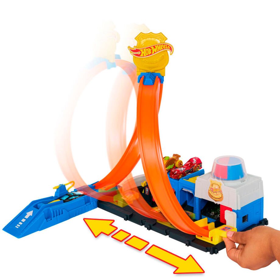 Hot Wheels City Super Police Station Playset JBM71 - Colorland Toys