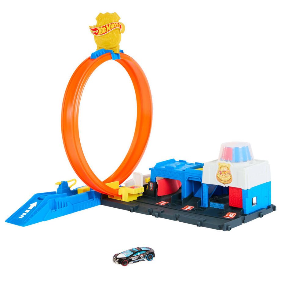 Hot Wheels City Super Police Station Playset JBM71 - Colorland Toys