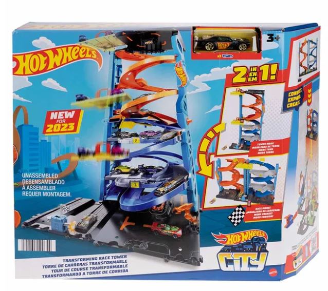 Hot Wheels City Transforming Race Tower — image 4