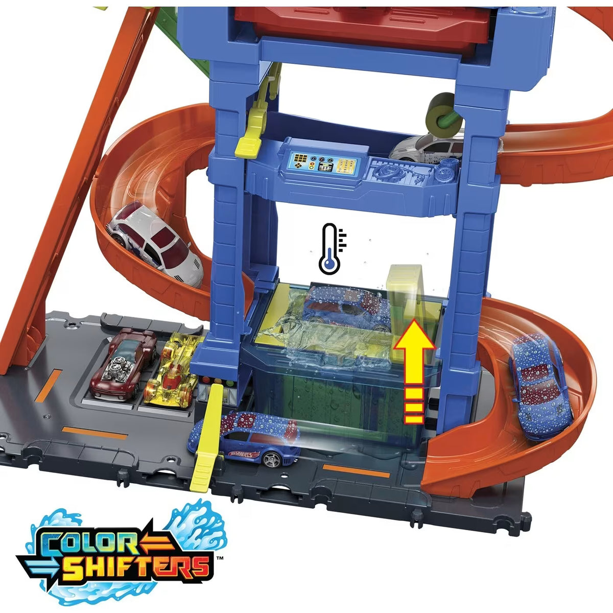 Hot Wheels City Tunnel Twist Car Wash Color Shifters — image 9