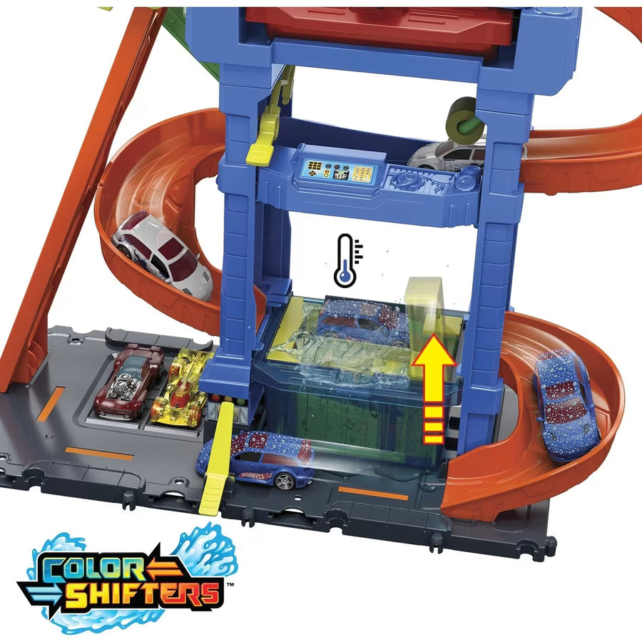 Hot Wheels City Tunnel Twist Car Wash Color Shifters — image 9