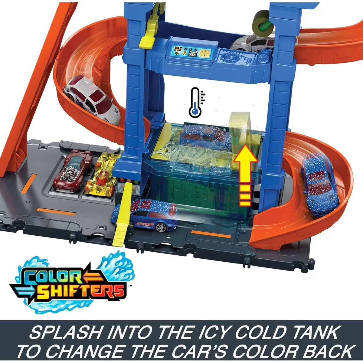 Hot Wheels City Tunnel Twist Car Wash Color Shifters — image 7