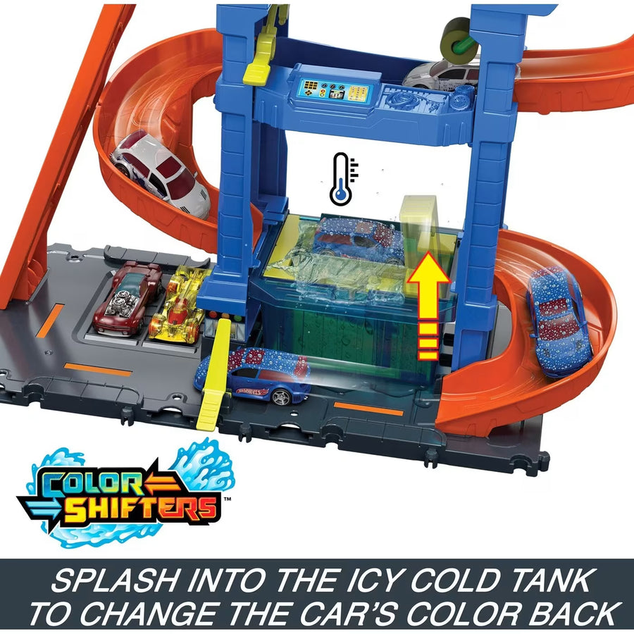 Hot Wheels City Tunnel Twist Car Wash Color Shifters — image 7