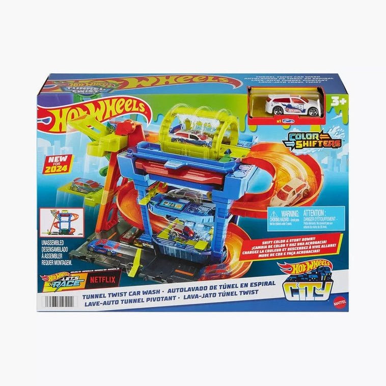 Hot Wheels City Tunnel Twist Car Wash Color Shifters — image 3