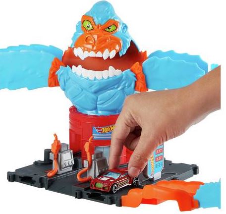 Hot Wheels City Wreck and Ride Gorilla Attack HDR30 - Colorland Toys