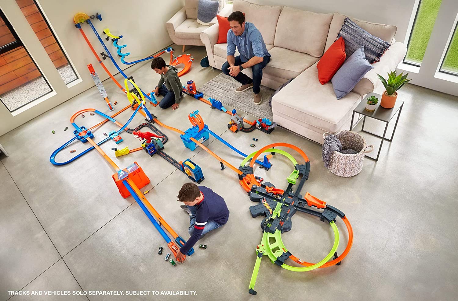 Hot Wheels Colossal Crash Track Set GFH87 - Colorland Toys