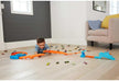 Hot Wheels Deluxe Building Box Track Set with Motorized Booster