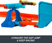 Hot Wheels Deluxe Building Box Track Set with Motorized Booster