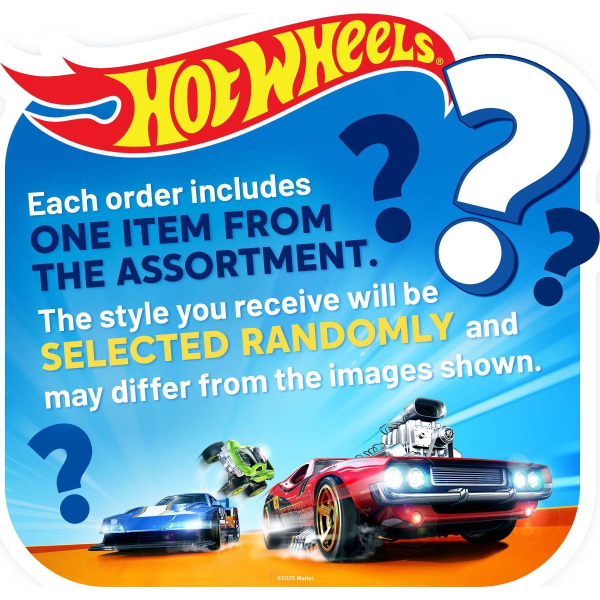 Hot Wheels Diecast Cars - 5 Pack (Colors May Vary) - Assorted — image 6
