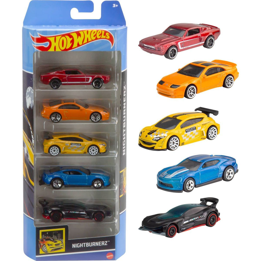 Hot Wheels Diecast Cars - 5 Pack (Colors May Vary) - Assorted — image 16
