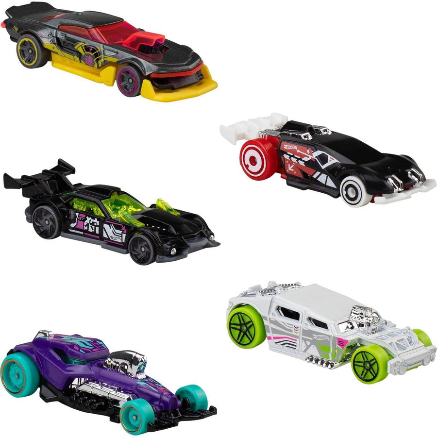 Hot Wheels Diecast Cars - 5 Pack (Colors May Vary) - Assorted — image 4