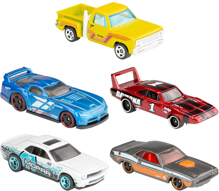 Hot Wheels Diecast Cars - 5 Pack (Colors May Vary) - Assorted — image 13