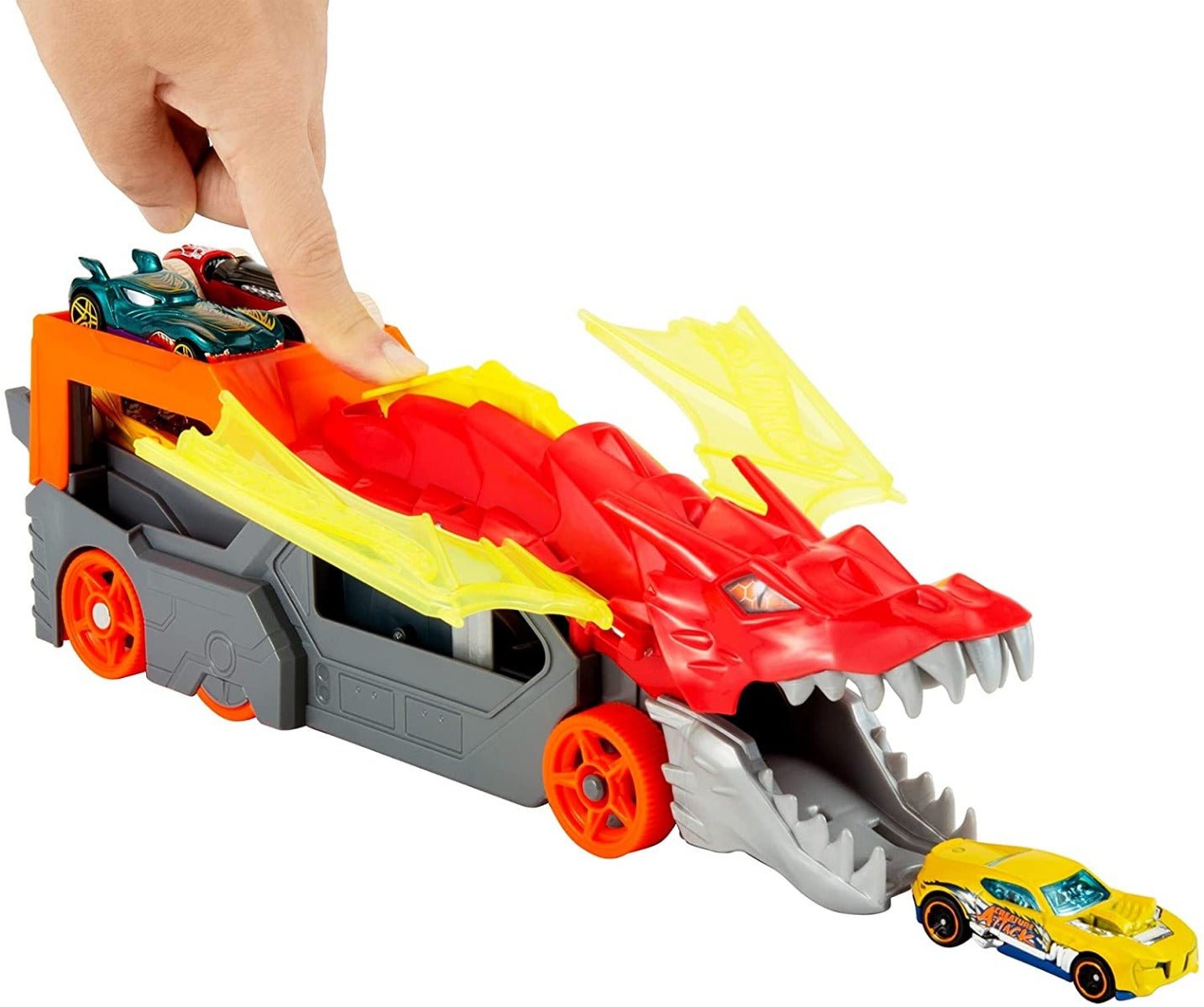 Hot Wheels Dragon Launch Transporter GTK42 - Colorland Toys