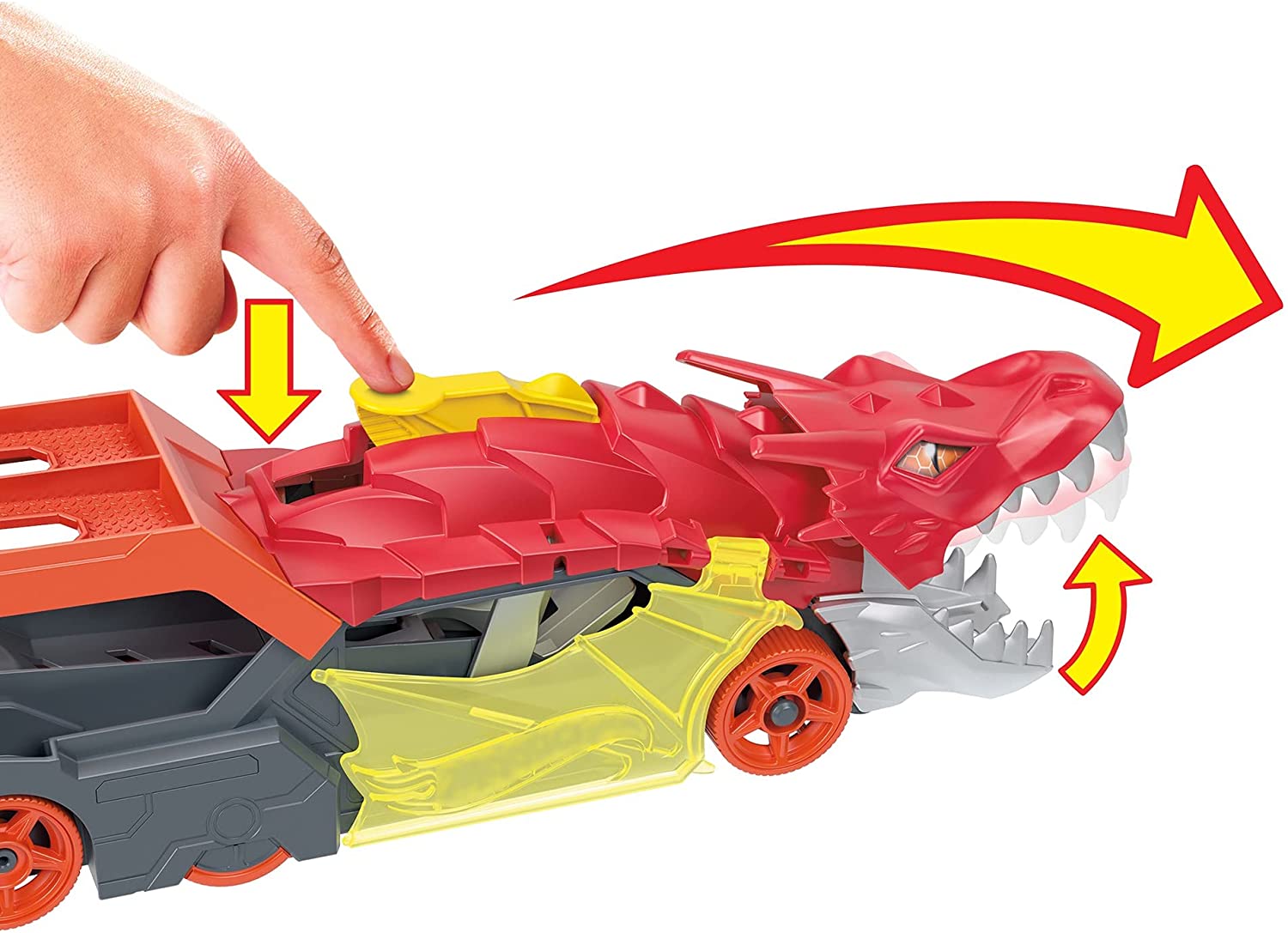 Hot Wheels Dragon Launch Transporter GTK42 - Colorland Toys