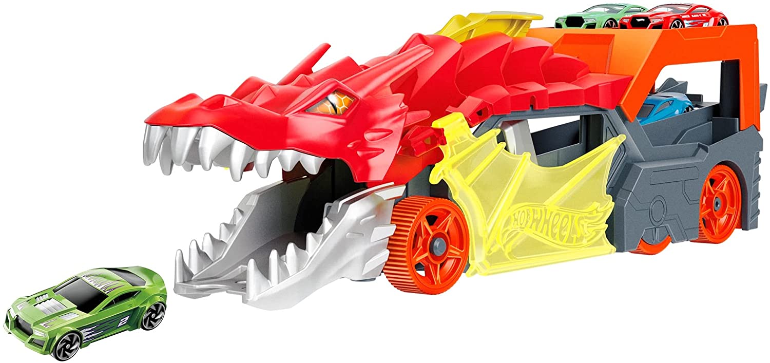 Hot Wheels Dragon Launch Transporter GTK42 - Colorland Toys