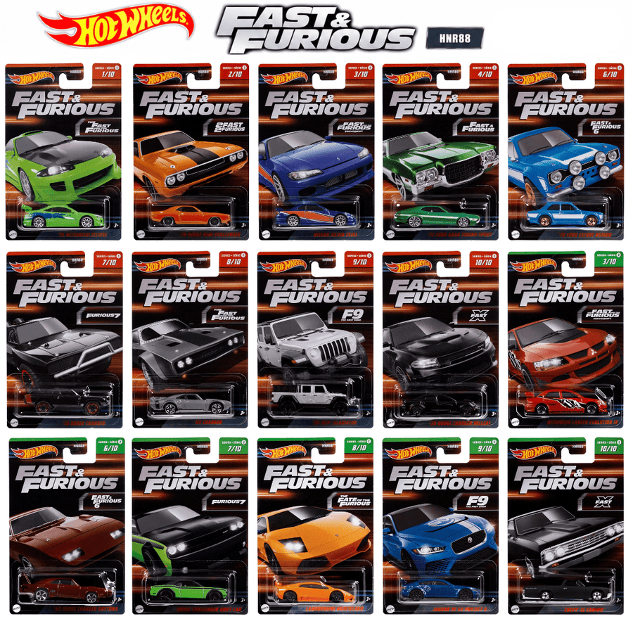 Hot Wheels Fast and Furious Series HNR88 - Assorted — image 1