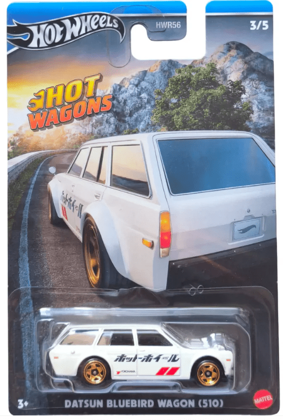 Hot Wheels Hot Wagon Datsun Bluebird Wagon 510 — image 1