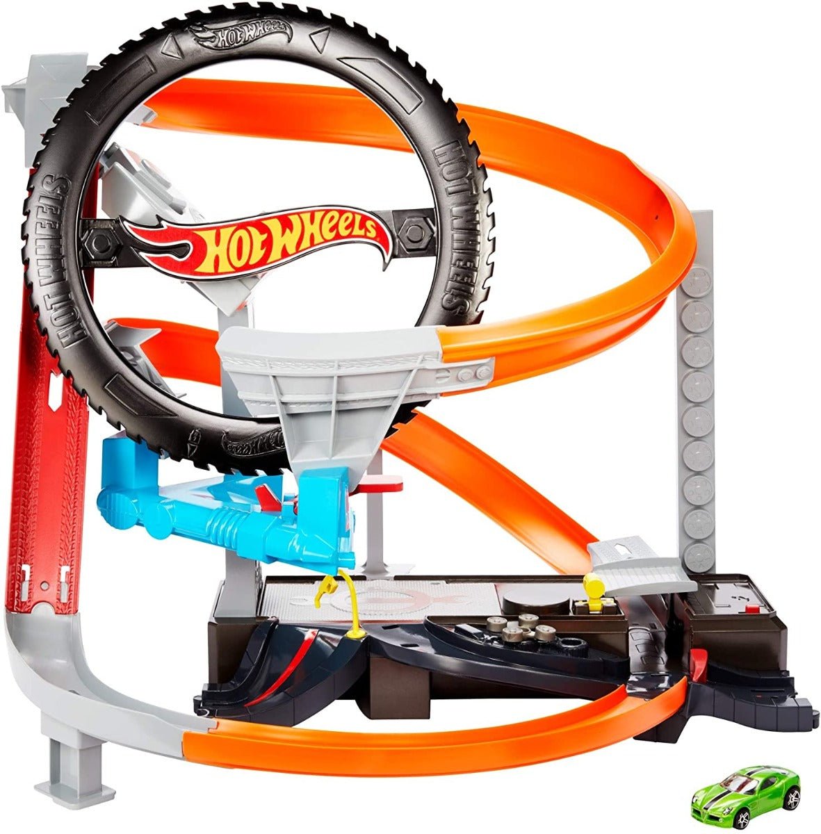 Hot Wheels Hyper - Boost Tire Shop Playset GJL16 - Colorland Toys