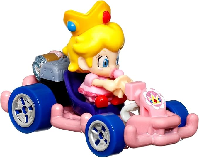 Hot Wheels Mario Kart - Baby Peach Pipe Frame HDB30/GBG25 — image 2