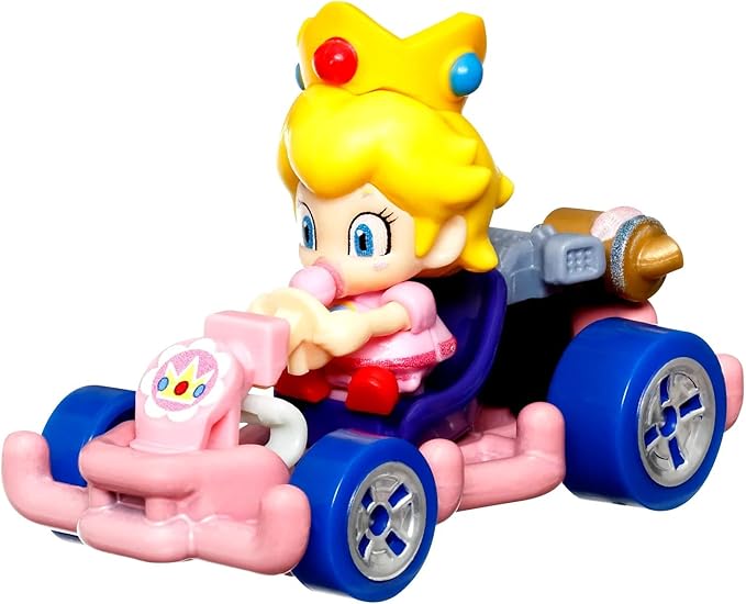 Hot Wheels Mario Kart - Baby Peach Pipe Frame HDB30/GBG25 — image 3