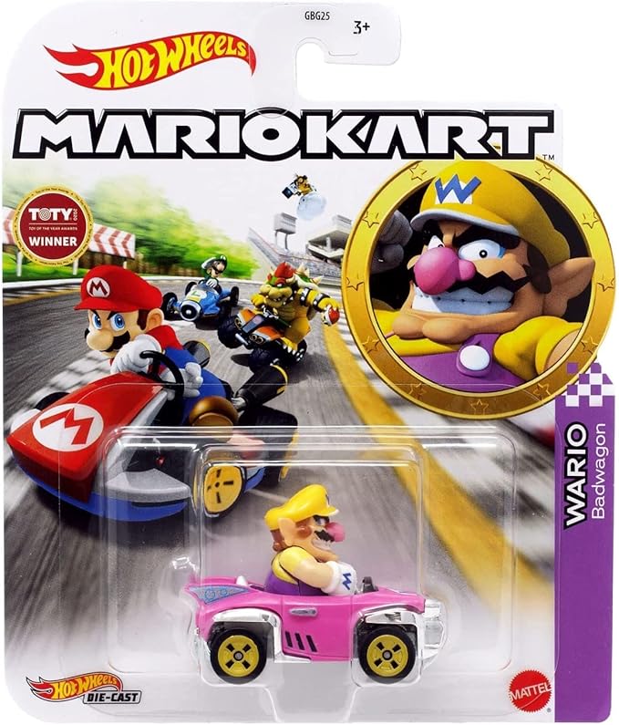 Hot Wheels Mario Kart - Wario GRN22/GBG25 — image 2