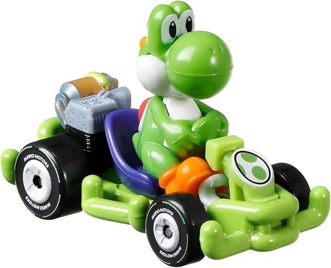 Hot Wheels Mario Kart - Yoshi GRN19/GBG25 - Colorland Toys