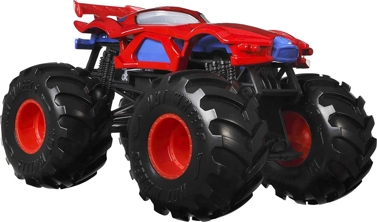 Hot Wheels Marvel Spiderman Monster Truck Die Cast Car FYJ83/GTJ33 - Colorland Toys
