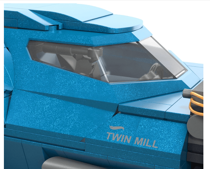 Hot Wheels Mega Construx Construction Set - Twin Mill HKV07 - Colorland Toys