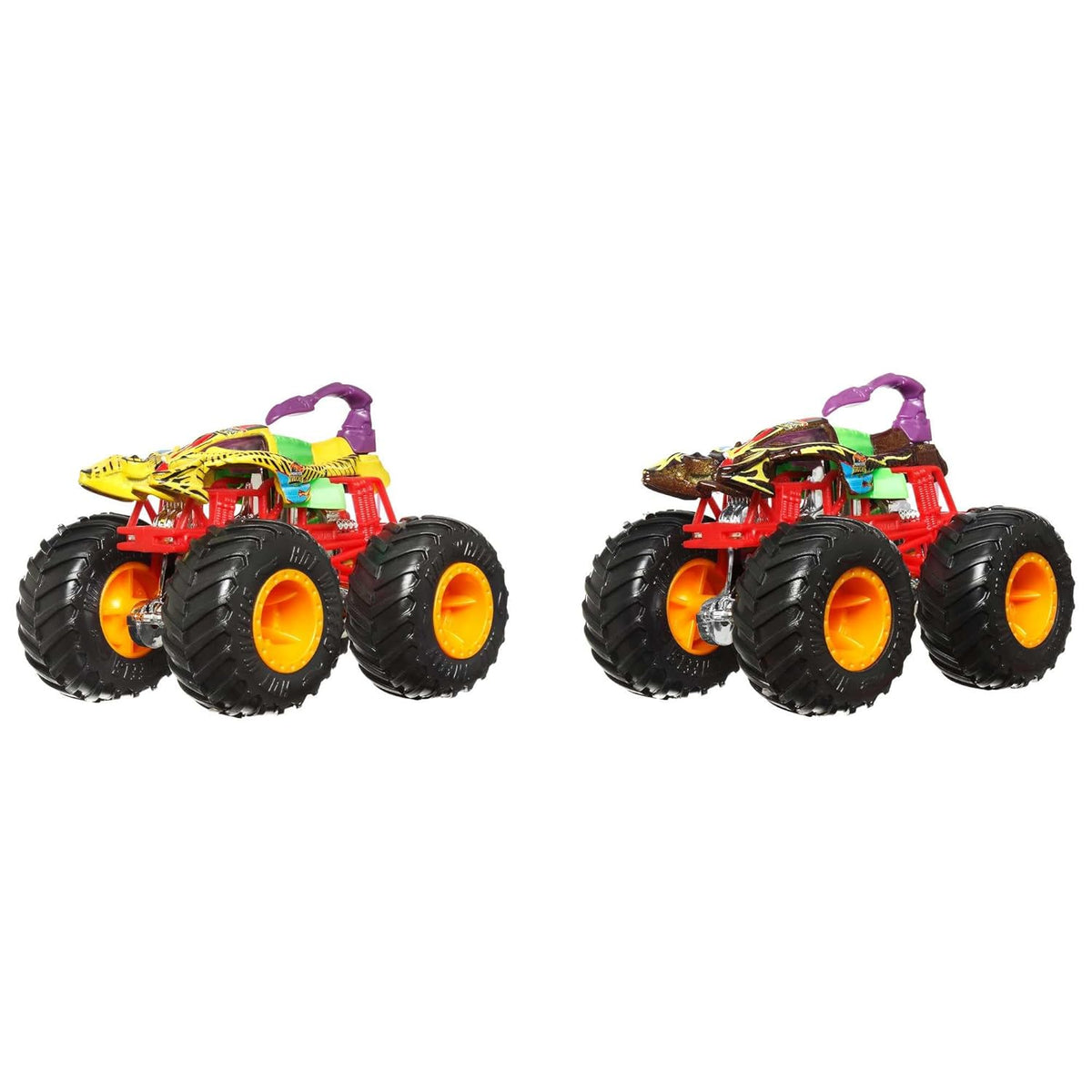 Hot Wheels Monster Truck Color Shifter Podium Crasher HGX08/HGX06 — image 2