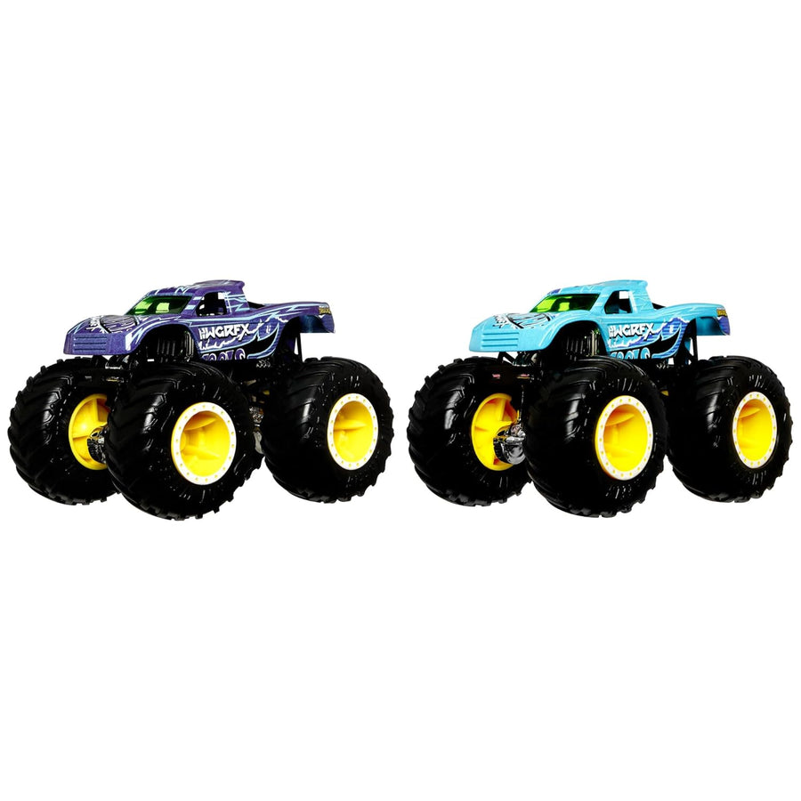 Hot Wheels Monster Truck Color Shifter Podium Crasher HGX08/HGX06 — image 7