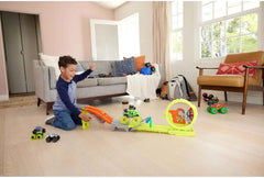 Hot Wheels Monster Truck Power Smashers Charge And Chase Challenge - Colorland Toys