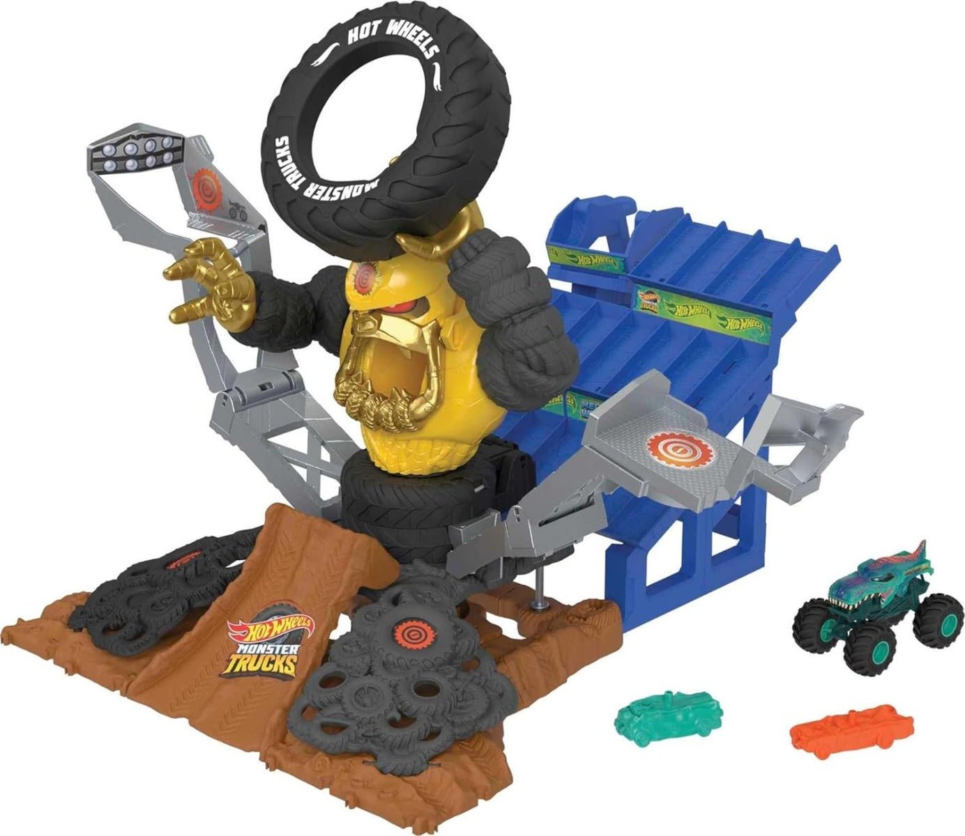 Hot Wheels Monster Trucks Arena World Championship Playset HPN71 - Colorland Toys