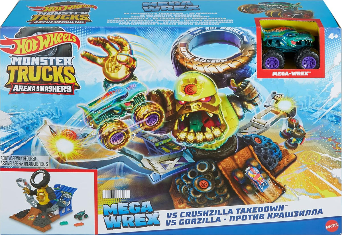 Hot Wheels Monster Trucks Arena World Championship Playset HPN71 - Colorland Toys