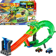 Hot Wheels Monster Trucks Dragon Destruction JFR06 - Colorland Toys