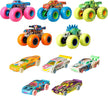 Hot Wheels Monster Trucks Glow in the Dark 10-Pack Cars & Trucks