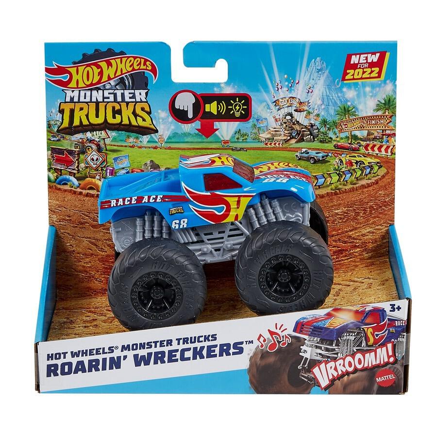 Hot Wheels Monster Trucks Roarin' Wreckers Dem Derby HDX60 — image 4