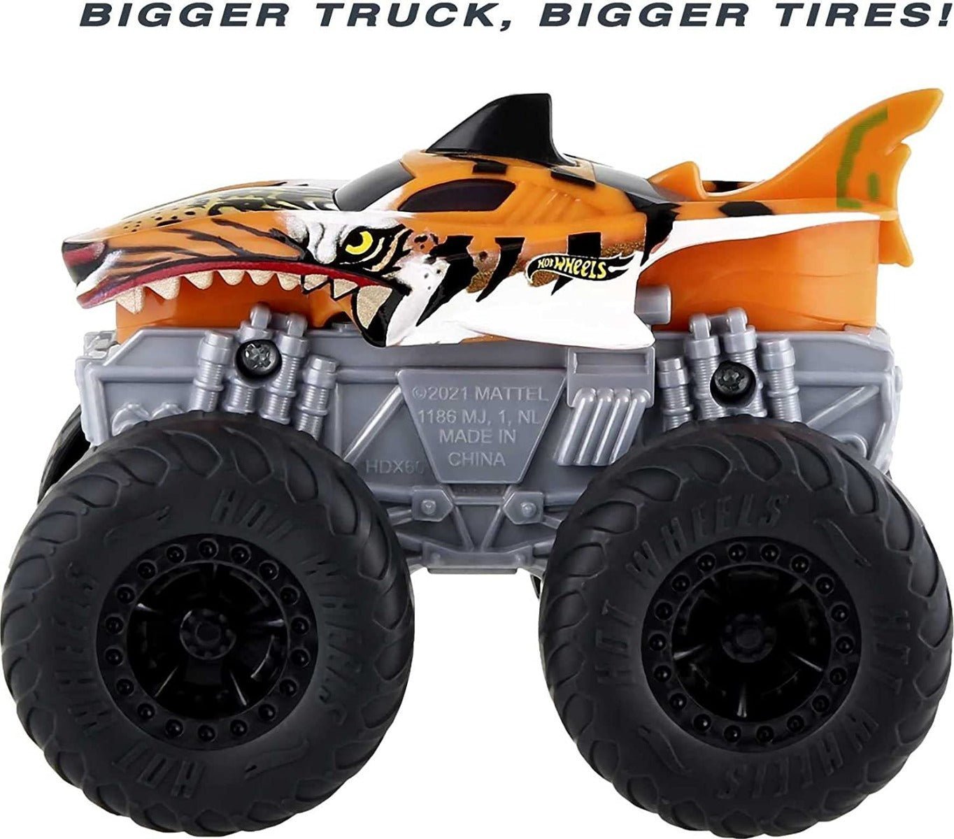Hot Wheels Monster Trucks Roarin' Wreckers Tiger Shark HDX62/HDX60 - Colorland Toys