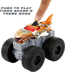Hot Wheels Monster Trucks Roarin' Wreckers Tiger Shark HDX62/HDX60 - Colorland Toys