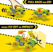 Hot Wheels Monster Trucks Smash & Crash Race Ace HNG52