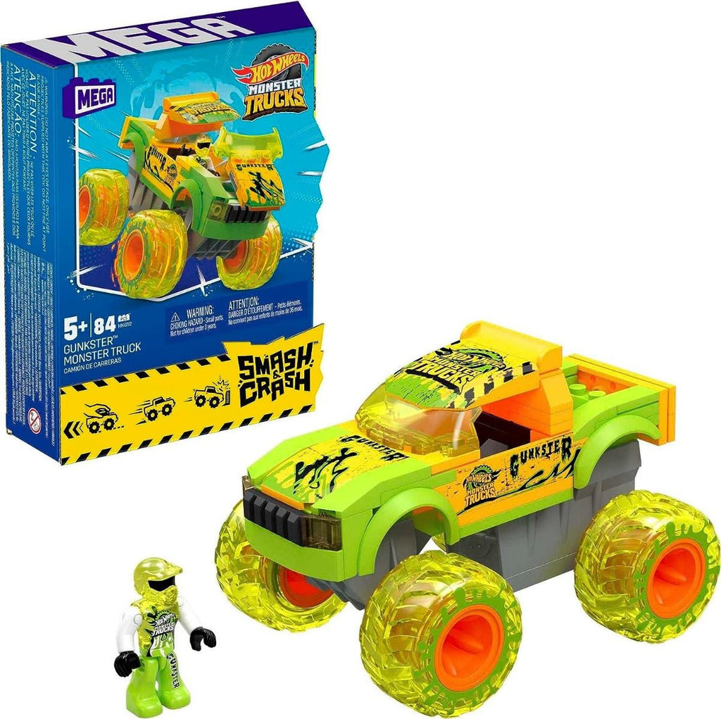 Hot Wheels Monster Trucks Smash & Crash Race Ace HNG52
