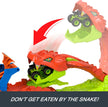 Hot Wheels Monster Trucks Snake Slam Takedown Playset