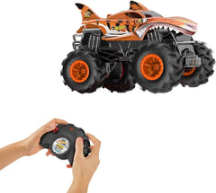 Hot Wheels Monster Trucks Tiger Shark Vehicle 1:24 HNV03 - Colorland Toys