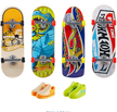 Hot Wheels Pack of 4 Skate Tony Hawk Fingerboard With Shoe HNG72/HGT84