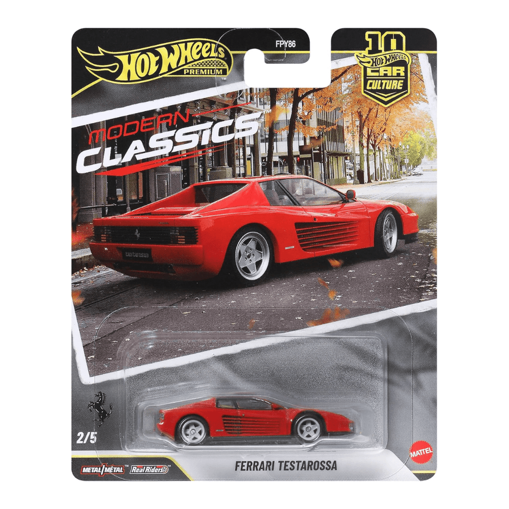 Hot Wheels Premium Car Culture Ferrari Testarossa GTO JKF00 - Colorland Toys