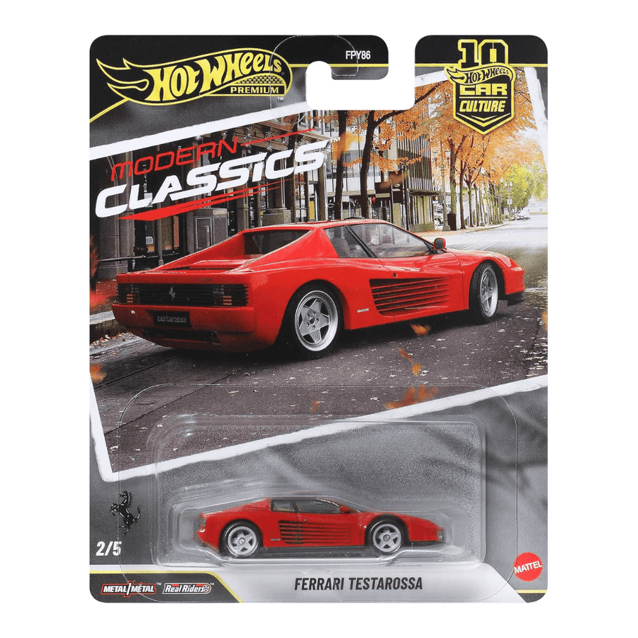 Hot Wheels Premium Car Culture Ferrari Testarossa GTO JKF00 — image 7