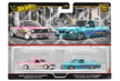 Hot Wheels Premium Car Culture Pack of 2 - Datsun Sunny Truck & Custom Nissan Hard Body HBL96/HRR78